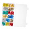 Cabilock 220pcs Car Fuses Assortment Kit Mini Fuse Rv Supplies Easy Access Storage view 1