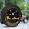 Universal 15" Spare Tire Cover Sun Ethnic Waterproof Tire Protector w/Elastic Lock, Wheel Cover for Jeep/RV/Camper/Truck/Trailer Fits 27.6-29.1" view 4