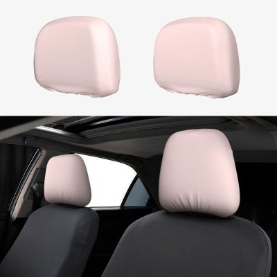 Custom Headrest Covers for Cars Mistyrose,Personalized Headrest Covers 2 Pack for Car,Dustproof and Stain-Resistant,Suitable for Most VehiclesMaking Them a for Friends with New Cars