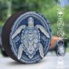 Universal 14" Spare Tire Cover Blue Turtle Waterproof Tire Protector w/Elastic Lock, Wheel Cover for Jeep/RV/Camper/Truck/Trailer Fits 25.6-27.2" view 4