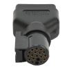 Vomeko 16pin OBD2 Connector Adapter Durable High Performance Diagnostic Tool for T ech 2 Scanner ABS Plastic Material view 2