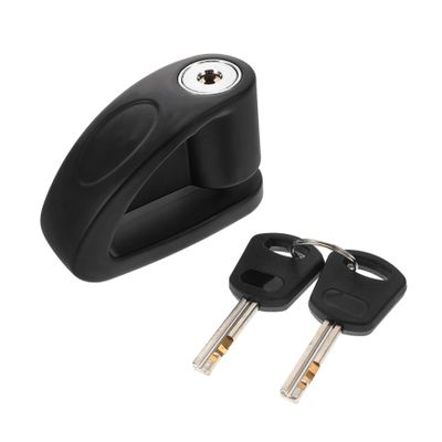 Ciieeo Motorcycle -Theft Disc Brake Lock Lightweight Wheel Lock with Key for Motorcycles and Scooters and User-Friendly Design