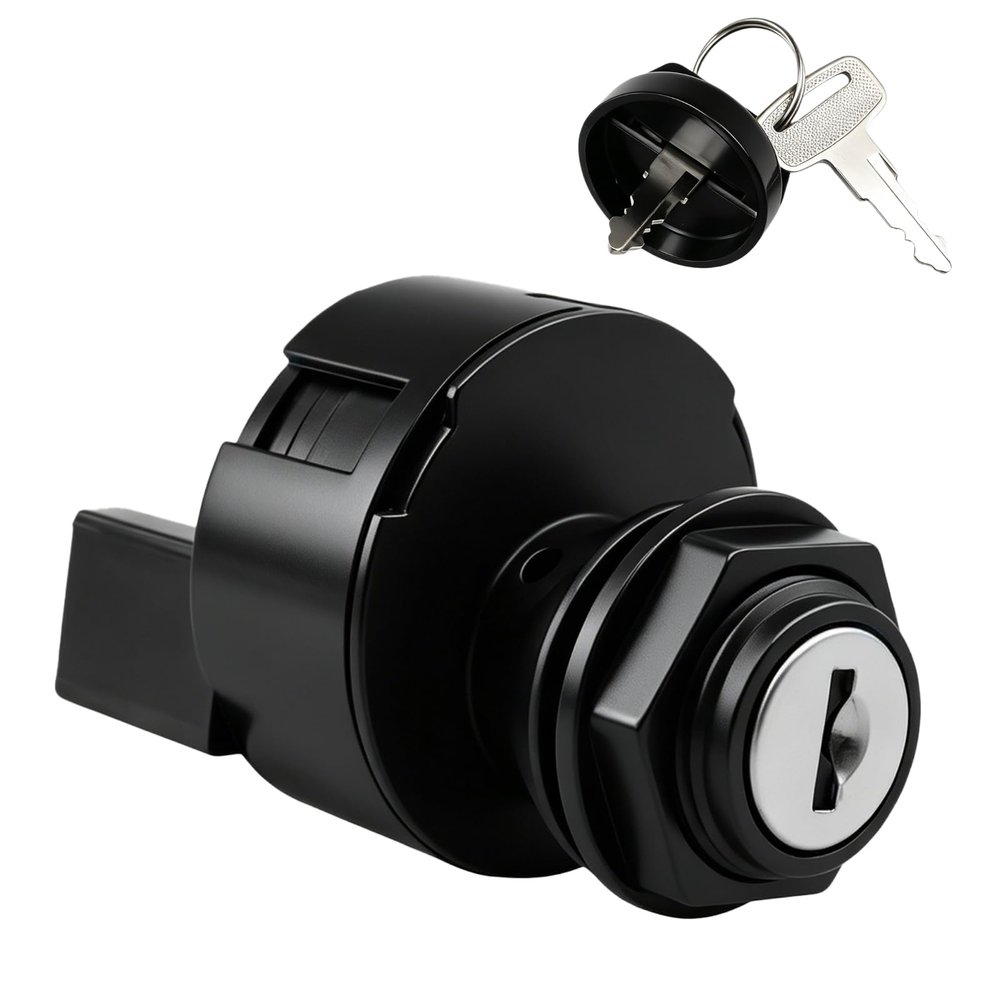 EVRBUL Ignition Switch with 2 Keys 3 Position 6 Pins Compatible with Polaris RZR Ranger Sportsman 300 400 425 450 500 550 570 600 700 800 850 900 1000 Crew 4 S XP X2 Replace#: 4011002 4012165 4010390
