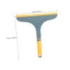 BUGUUYO Professional Dual-Sided Glass Cleaning Squeegee for Windows and Showers 12-Inch Water Wiper Tool for Car Windshields and Bathroom Glass Sturdy and Easy to Use view 2