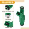 PARSLUCK 1 Pc No.0280155968/9202100 Fuel Injector for Ford for Mustang 1985-2011 Car Engine Flow Match Fuel Nozzle view 3