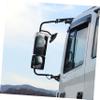 LALADEFIEE Rearview Mirror Rain Eyebrow for Car Truck Side Mirror Rain Guard Adhesive Design view 4