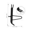 PRETYZOOM Motorcycle Tripod Stand Foot Pegs Kickstand for Mini Bike Scooter Electric Motorbike Non-slip Foot Support Robust Metal Construction view 2