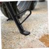 PRETYZOOM Motorcycle Tripod Stand Foot Pegs Kickstand for Mini Bike Scooter Electric Motorbike Non-slip Foot Support Robust Metal Construction view 4