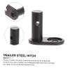 Toyvian Bike Trailer Coupler Attachment Quick Release Hitch Steel Hitch Angled Coupler for Easy Use view 4