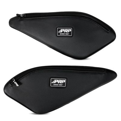 PRP Seats Lower Door Bags for Can-Am Maverick R - Easy Install on Doorframe, Large Storage Pockets, Water Resistant & Puncture Proof Design - Heavy-Duty and Secure UTV Storage, Includes 2 Bags (R/L)