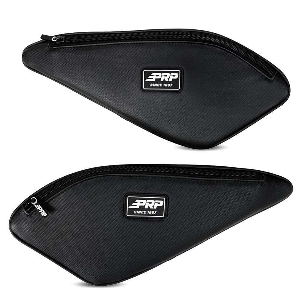PRP Seats Lower Door Bags for Can-Am Maverick R - Easy Install on Doorframe, Large Storage Pockets, Water Resistant & Puncture Proof Design - Heavy-Duty and Secure UTV Storage, Includes 2 Bags (R/L)