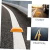 BESTOYARD 3pcs Reflective Road for Driveway and Highway Safety Dual-Sided Plastic Markers Easy Installation Nighttime Visibility view 3