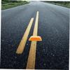 BESTOYARD 3pcs Reflective Road for Driveway and Highway Safety Dual-Sided Plastic Markers Easy Installation Nighttime Visibility view 4