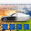 Padded Car Covers for Hail for Renault Kangoo 1997-2023, Thickened Full Car Cover Waterproof All Weather for Automobiles, Outdoor with Driver Door Zipper bg37 view 3