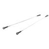 M2 Ball Joint Clamp Link Rod Combination for Model DIY, Steering Transmission Link Rod Assembly, with Double End Ball Joints(M2*L250mm) view 3