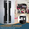 Shkalacar Wheel Alignment Plates Toe Alignment Tool Plates Heavy Duty Stainless Steel Automotive Alignment Kit with Hanging Holes for Easy Wall Mounted Storage (Silver) view 3