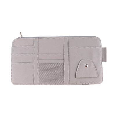 HOLIDYOYO Car Accessory Visor Sunglass Clip Storage Bag for Visor Storage Container