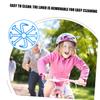 GALPADA 2pcs Breathable Helmet Liner Cushion Anti-Skid Ride Safety Pads for Motorcycle and Cycling Helmets Ergonomic Shock Absorption Comfort Padding view 3