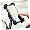 LIFKICH Bike Phone Holder Durable Navigation Stand for Bicycles Easy Install Secure Fit Compatible with Smartphones Practical Design for Cyclists Handlebar view 4
