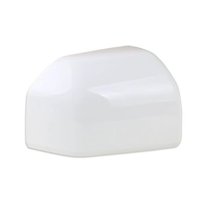 Right Passager Side Direct Mirror Cap Cover Replacement Compatible With 2015-2020 Ford F150 US Model Rearview Mirror Cover (White Right)