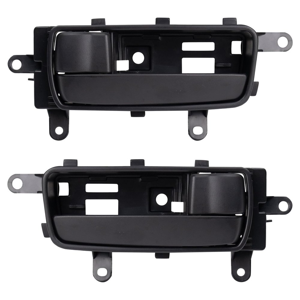 TRQ Left & Right Interior Door Handle Set Front Driver & Passenger Side Compatible with 2007-2012 Nissan Sentra