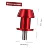 2pcs Aluminum Motorcycle Lift up Screws for Swing Arm view 2