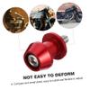 2pcs Aluminum Motorcycle Lift up Screws for Swing Arm view 3
