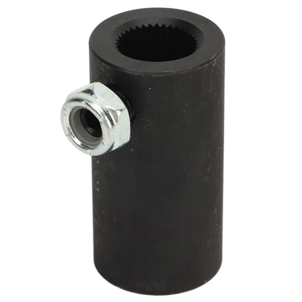 Zohisin Premium Steering Shaft Coupler 5/8in 36 Spline to 3/4in Round Smooth Ensures Steering Connection for Vega Cars High Strength Metal and ABS Materials Compact Lightweight