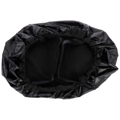 Waterproof Motorcycle Seat Cover Black Elastic Silk Polyester Protector