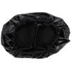 Waterproof Motorcycle Seat Cover Black Elastic Silk Polyester Protector view 1