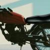 Waterproof Motorcycle Seat Cover Black Elastic Silk Polyester Protector view 2