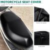 Waterproof Motorcycle Seat Cover Black Elastic Silk Polyester Protector view 4
