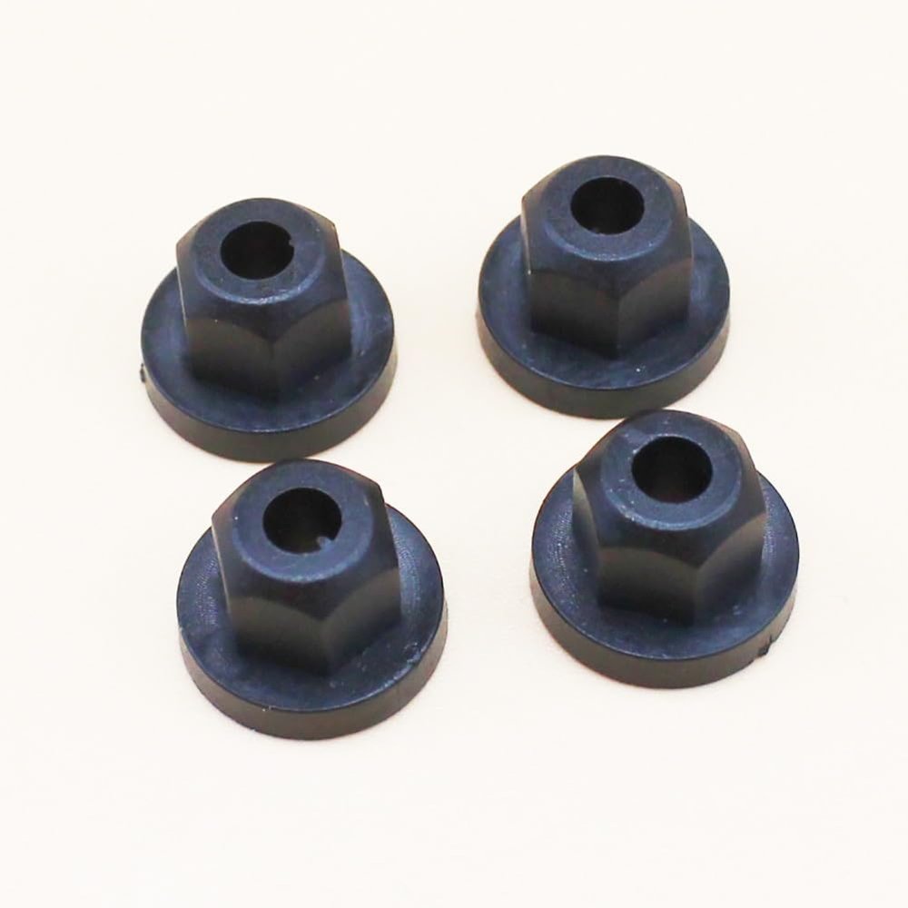 ORTUNVC Car Styling Car Styling 20PCS Auto Plastic Body Nut Flange Clip Fit for Benz 0039900251 for BMW 16131176747
