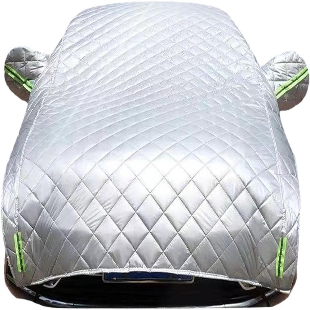 Hail Protector Car Cover Compatible with Cadillac CTS (2015-2019), 2025 Upgraded Hail Protection Padded, Half Car Cover Outdoor with Cotton, All Weather Waterproof Hailproof