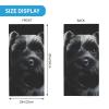SDTYKHJ UPF 50+ Neck Gaiter for Men Women Bandana Cooling Face Mask Breathable Face Cover Black Schnauzer Dog Face Clothing Mask Scarf Wind-proof Headwear Head Wrap for Outdoor Fishing view 2