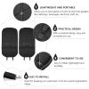 RVQWXDMR Car Seat Back Anti-Kick Protector Mats for Acura MDX 2001-2024, Waterproof Non-Slip Shock Absorbent Organizer, Scratch-Proof Back Seat Protectors, Keep Seats Clean, D/Red view 3