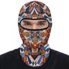 Balaclava Patchwork Moroccan Full Face Mask Summer Face Cover Outdoor Sun Protection Neck Gaiter Men Women view 1