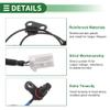 VekAuto ABS Wheel Speed Sensor ABS Sensor Anti-Lock Braking System Sensor No.599103V500 for Hyundai Azera 2015-2017 1 Pc Rear Left view 3
