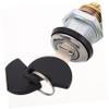 TIDTALEO Robust Metal Motorcycle Tail Box Lock Theft Prevention for Electric Scooters Bikes view 3
