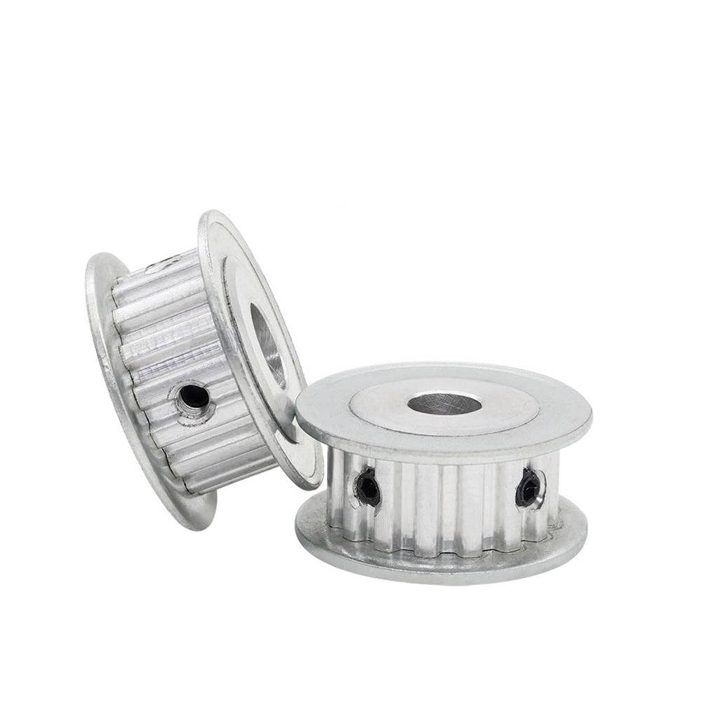 Bearings Replacement XL-15T/16T Timing Pulley Bore Size 5/6/6.35/8/10/12 mm, Aluminium Alloy Belt Pulley 5.08mm AF Shape for Width 10mm XL Timing Belt(6.35 mm,XL-16T-Width 11 mm)
