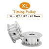 Bearings Replacement XL-15T/16T Timing Pulley Bore Size 5/6/6.35/8/10/12 mm, Aluminium Alloy Belt Pulley 5.08mm AF Shape for Width 10mm XL Timing Belt(6.35 mm,XL-16T-Width 11 mm) view 2