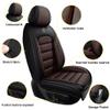 AFUNTIO for Subaru Crosstrek 2016-2024 Seat Covers,Car Seat Cover Protector,Waterproof Front Car Seat Covers(Luxury-Black&Coffee) view 4