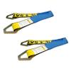MCC Heavy Duty 2 Pack 72" Yellow Axle Straps with Blue Sleeves view 1