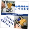 STOBAZA 18pcs DIY Dent Removal Tool Set Paintless Kit Sucker Gasket for Puller Tool view 3