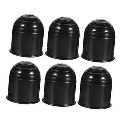 GRIRIW 6pcs Durable Hitch Ball Cover Protector Towing Ball Cap Trailer Accessories for Enhanced Protection Against Dirt and Weather Elements