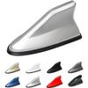 SANPINGG Shark Fin Antenna Cover for KIA Optima/K5(TF) 3.Generation 2011 2012 2013 2014 2015, Shark Fin Antenna Topper Roof Aerial Cover Trim Car Accessories, Silver view 1