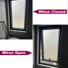 Innovz Lockable Top Hung Window Aluminum Frame, Flush Mount House Windows with Tempered Glass, Replacement Windows for Home Kitchen Office Shed Playhouse Basement(WxH45x95cm/18x37in) view 2