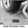 Unomor Vinyl Squeegee Tool Set for Car Window Film Tinting Large Plastic Scraper for Decal Trimming Multipurpose Film Application Tool for Automotive Use view 3