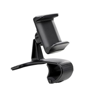 Uonlytech Car Phone Holder Dashboard Mount Rearview Mirror Clip for Safe Navigation Compatible Smartphones Durable Design Easy Installation