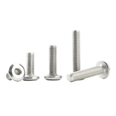 LIUDONGX Stainless Steel Flat Head Allen Screws - M4 M5 M6 M8 - 3-30 Pieces Countersunk Hex Socket Screws for Furniture (45m, M4 20pcs)